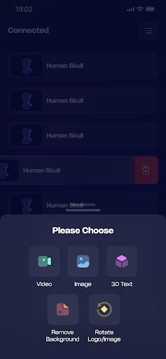 Showcase Holograms Screen 2