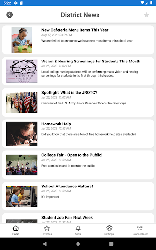 Hooker Schools Connect Screenshot
