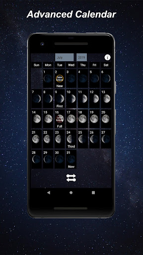 Lunar Phase - Moon Calendar Screen 2