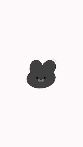 Android application 카카오톡 테마 - 검토끼 연핑크 테마 screenshort