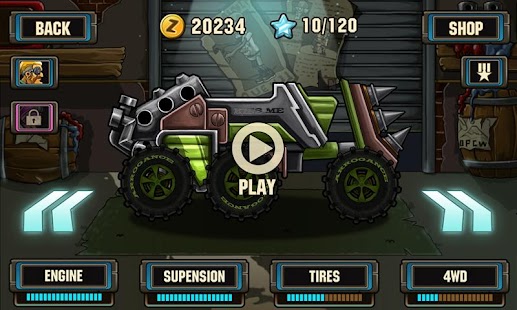 Zombie Road Racing Screenshot