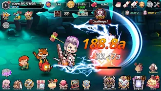 Game screenshot Pow Pow Dungeon : Idle mod apk
