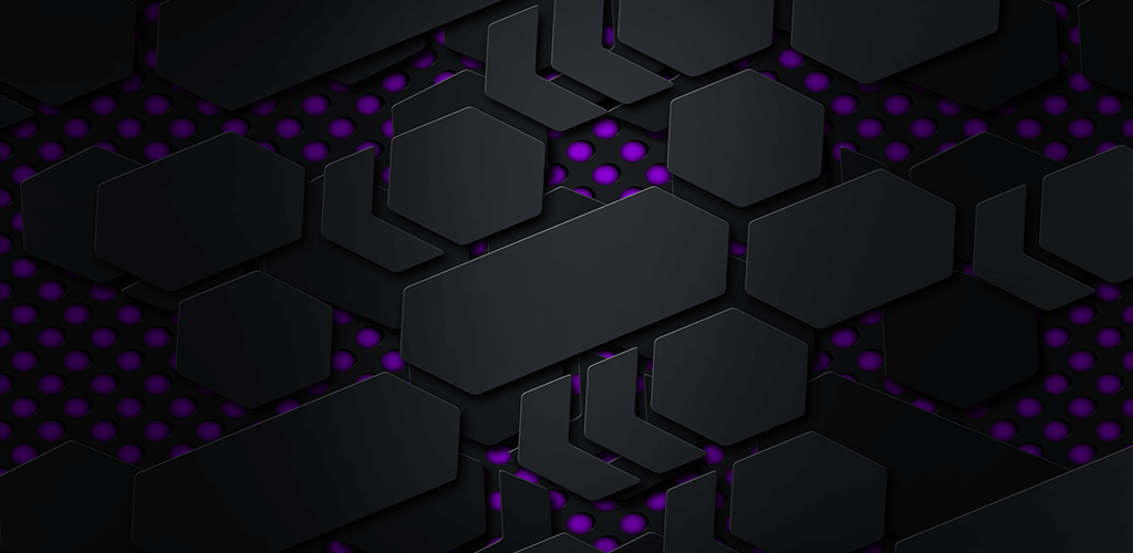 Download 4K Wallpaper HD - Purple Light Black Hexagon Free for Android - 4K  Wallpaper HD - Purple Light Black Hexagon APK Download 