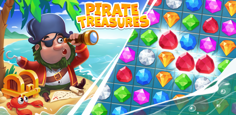 Pirate Treasures: Jewel & Gems