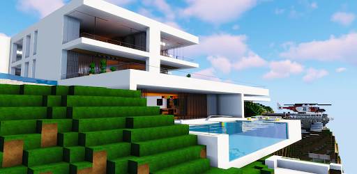 Android application Modern Houses for Minecraft screenshort