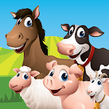 Farm Animal Match Up Game icon