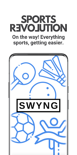 Android application SWYNG -Play Badminton & Squash screenshort