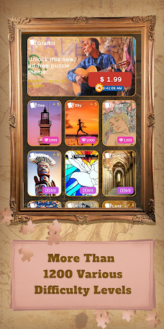 JigsortingRelaxPuzzle: DaVinci - Screenshot 4