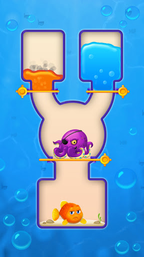 Save the Fish - Pull the Pin Game APK MOD – Monnaie Illimitées (Astuce) screenshots hack proof 1