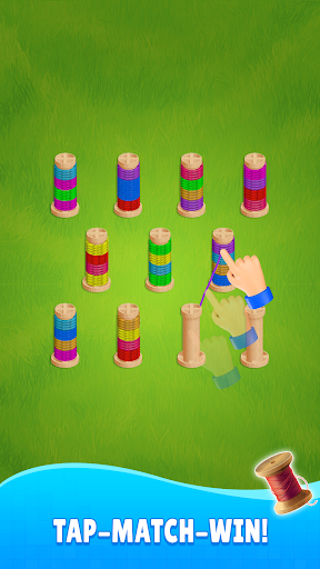 Rope Color Match Sort Puzzle