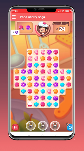Android application Papa Cherry Saga screenshort
