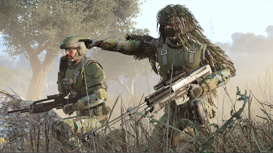 Army War Gun Games Offline