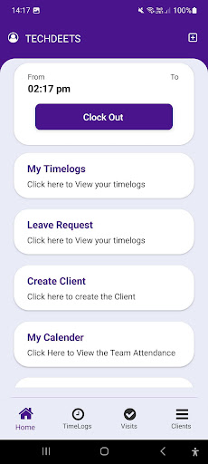 klockify Screen 2