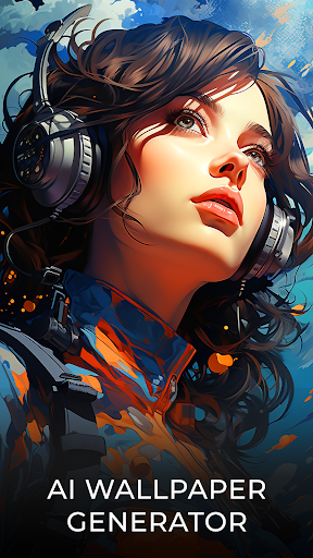 Android application AI Wallpaper Generator App screenshort