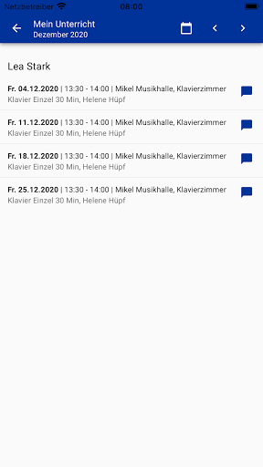 Musikschule Kolbermoor Screen 2