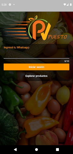 Android application Pedro Veglia PUESTO screenshort