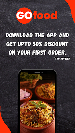 Android application Go Food screenshort