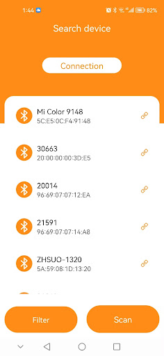 Android application ST-Mini screenshort