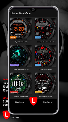Lihtnes Watch Faces Screen 2