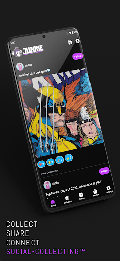 Android application JUNKIE screenshort