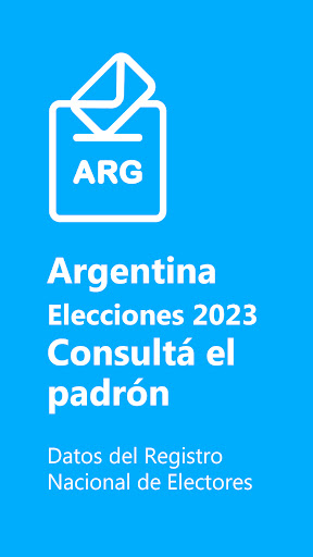 Android application Consulta Padron Electoral 2024 screenshort