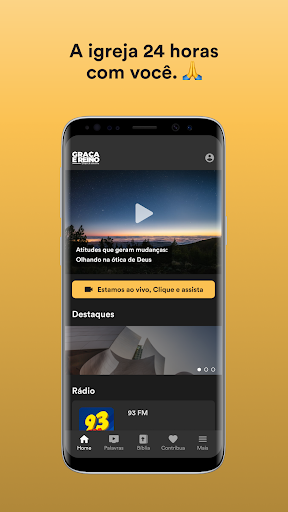 Android application Graça e Reino Church screenshort