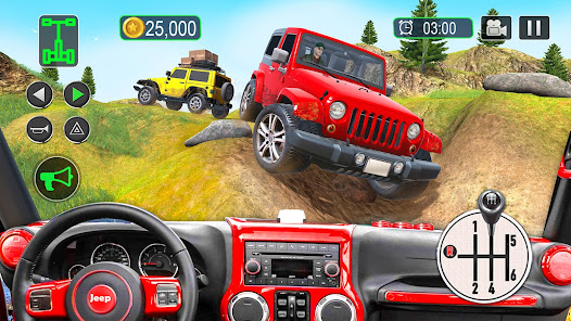 Offroad Jeep SUV Driving Games  screenshots 6