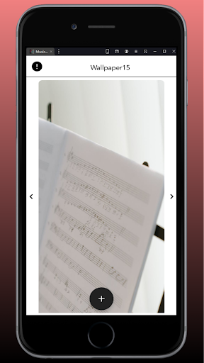 Android application Music wallpaper screenshort