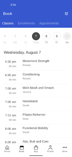 Movement HQ Screen 2