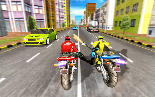 Bike Attack Race : Highway Tricky Stunt Rider screenshots 8