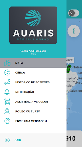 Android application Auaris Tecnologia screenshort