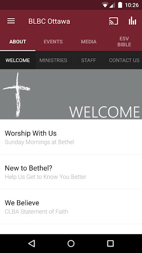 Screenshot of Bethel Lutheran Ottawa