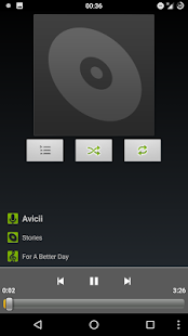 AOSP Music+ Screenshot