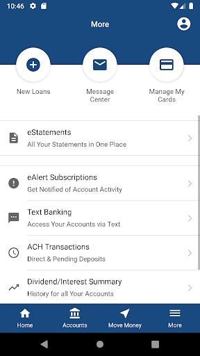 Android application Savannah Schools FCU screenshort