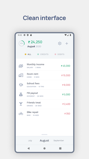 Monthly Expenses Screenshot 1 - AppWisp.com
