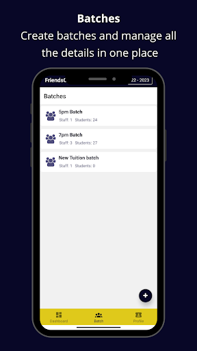 FriendsCampus Tutor App Screen 3