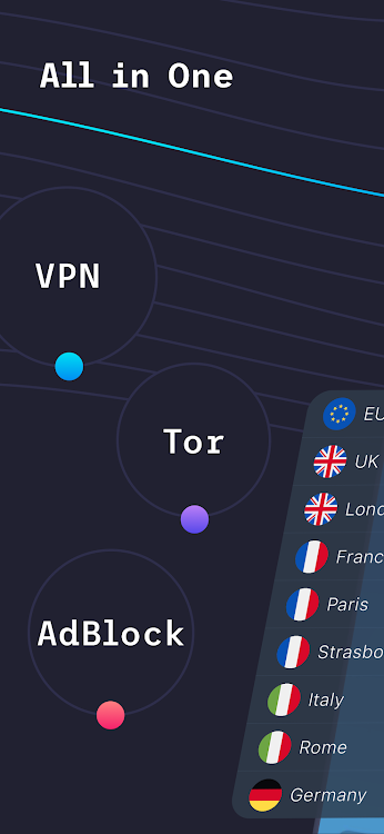 VPN + TOR Browser and Ad Block - 3.890 - (Android)