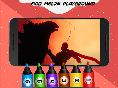 Melon Chainsaw coloring mod