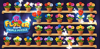 Game screenshot フラワーソート – Triple Puzzle mod apk