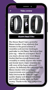 Huawei Band 5 Pro watch Guide