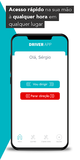 RIO Driver APP Screen 2