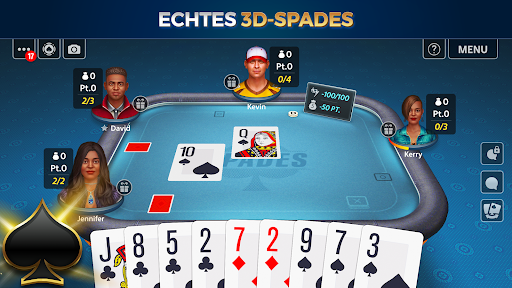 Spades von Pokerist screenshot 1