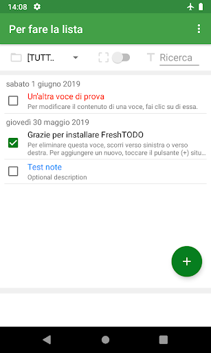 Anteprima dell'app