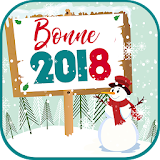 Happy New Year Greetings in French icon