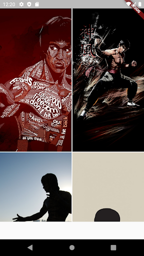 Android application Bruce Lee HD Wallpapers screenshort