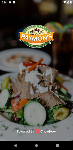 Android application Paymon's Fresh Kitchen screenshort