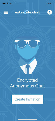 Android application Extra secure chat screenshort