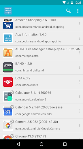Android application App Analyzer screenshort