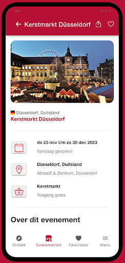 Kerstmarkten.net Screen 2