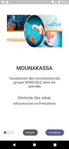 Android application Mounakassa screenshort